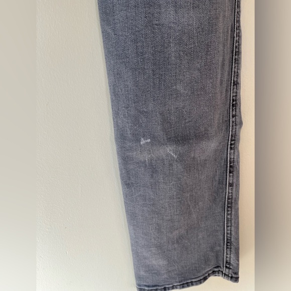 Men’s Express Slim Skinny Stretch Straight light gray jeans 32x34 - Picture 3 of 7